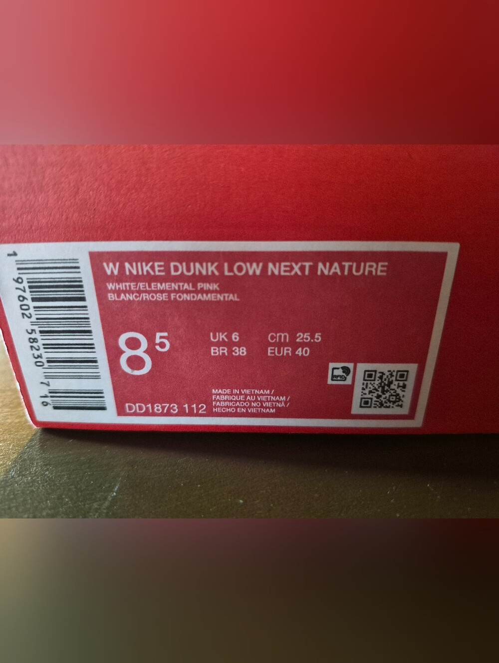 Nike Dunk Low Size 8.5w - Picture 2 of 4